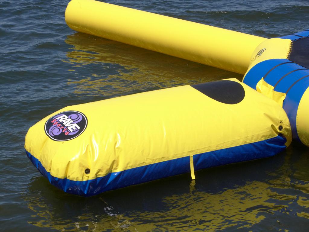 aqua launch inflatable slide