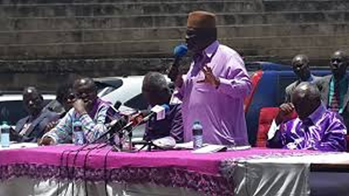 COTU (Kenya) Secretary General Francis Atwoli Addressing Thousands of Shop Stewards