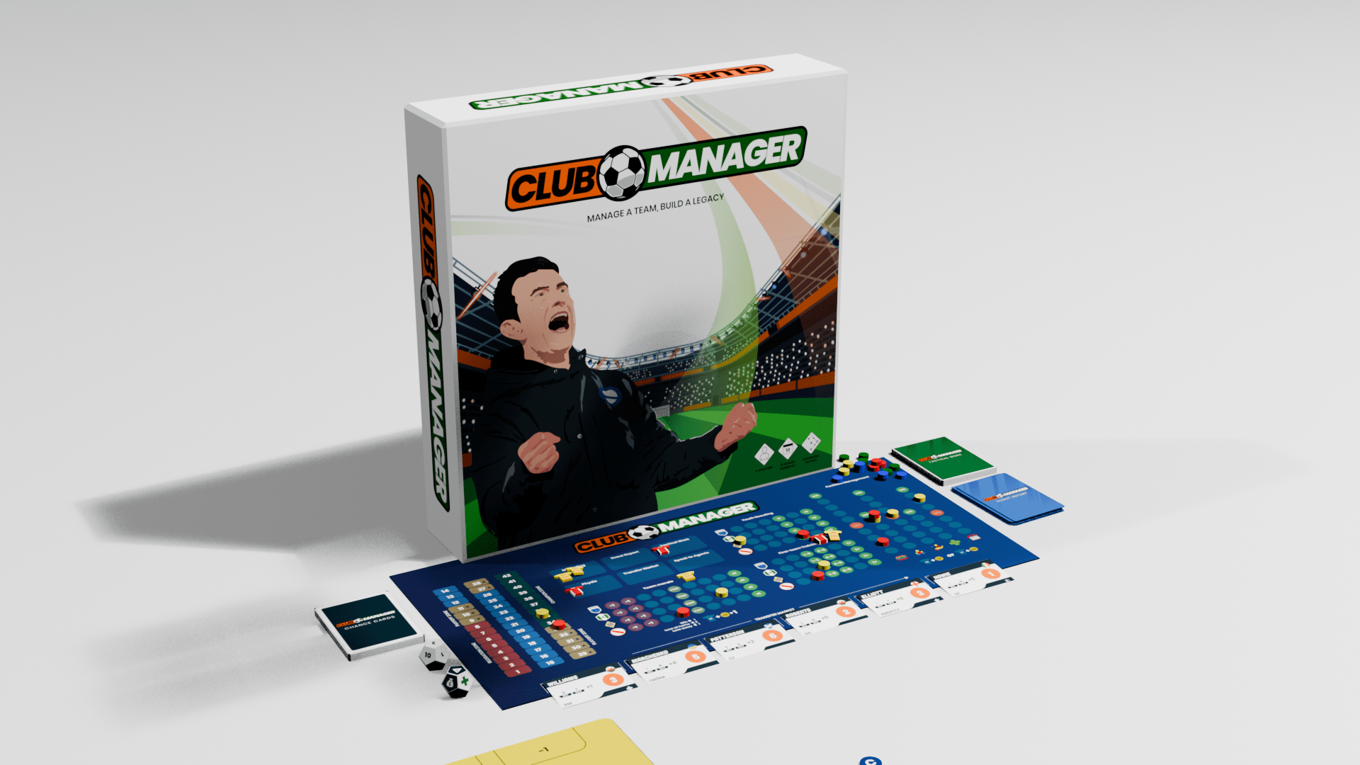 game box and components