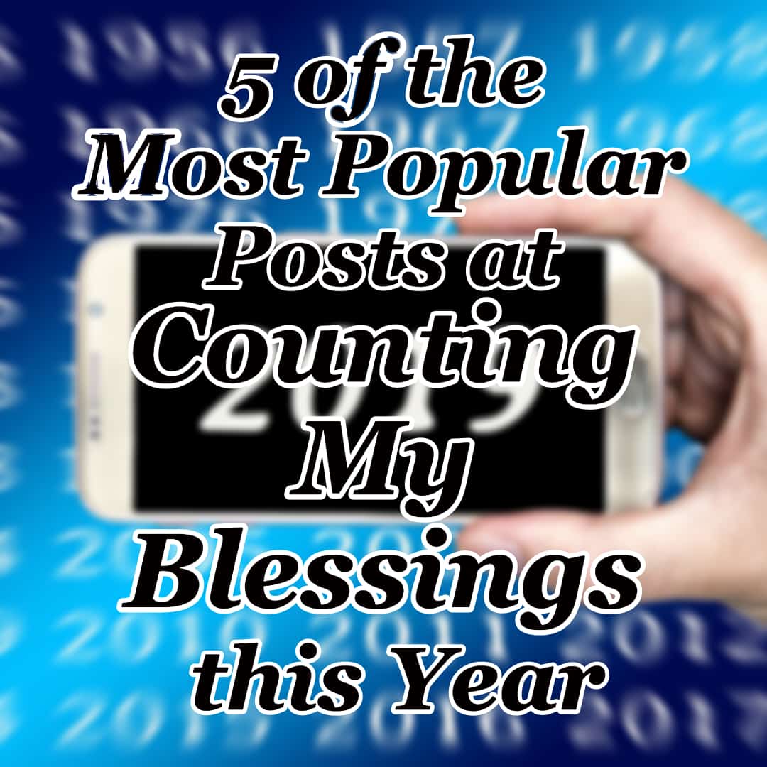 5 of the Most Popular Posts at Counting My Blessings this Year