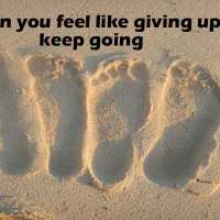 50 Word Inspiration: Keep Going!