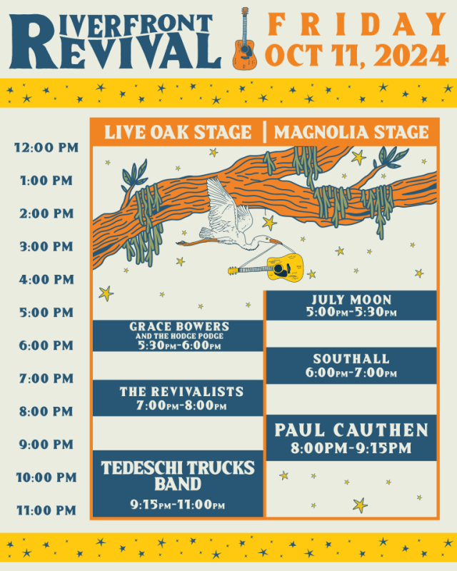 Darius Rucker’s Riverfront Revival Music Festival Releases Full Daily Schedule