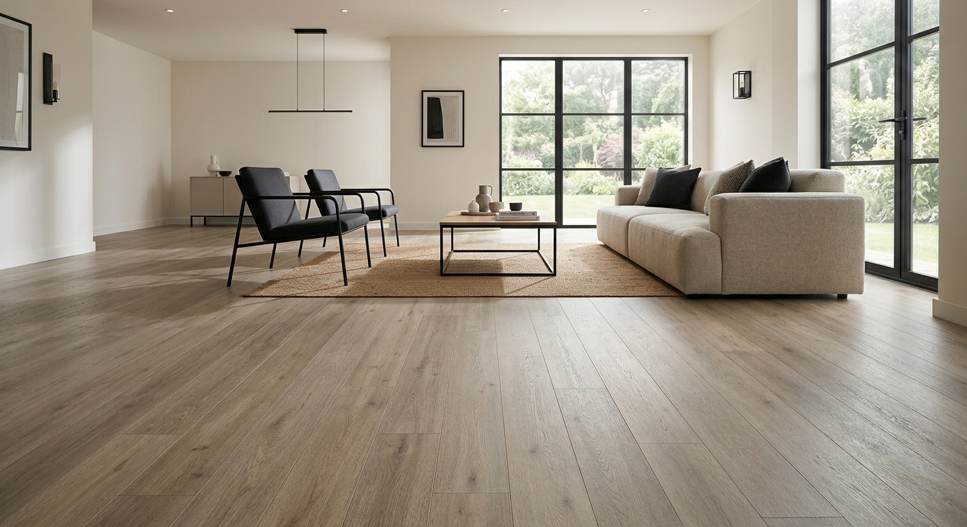 laminate in a modern home in st. louis