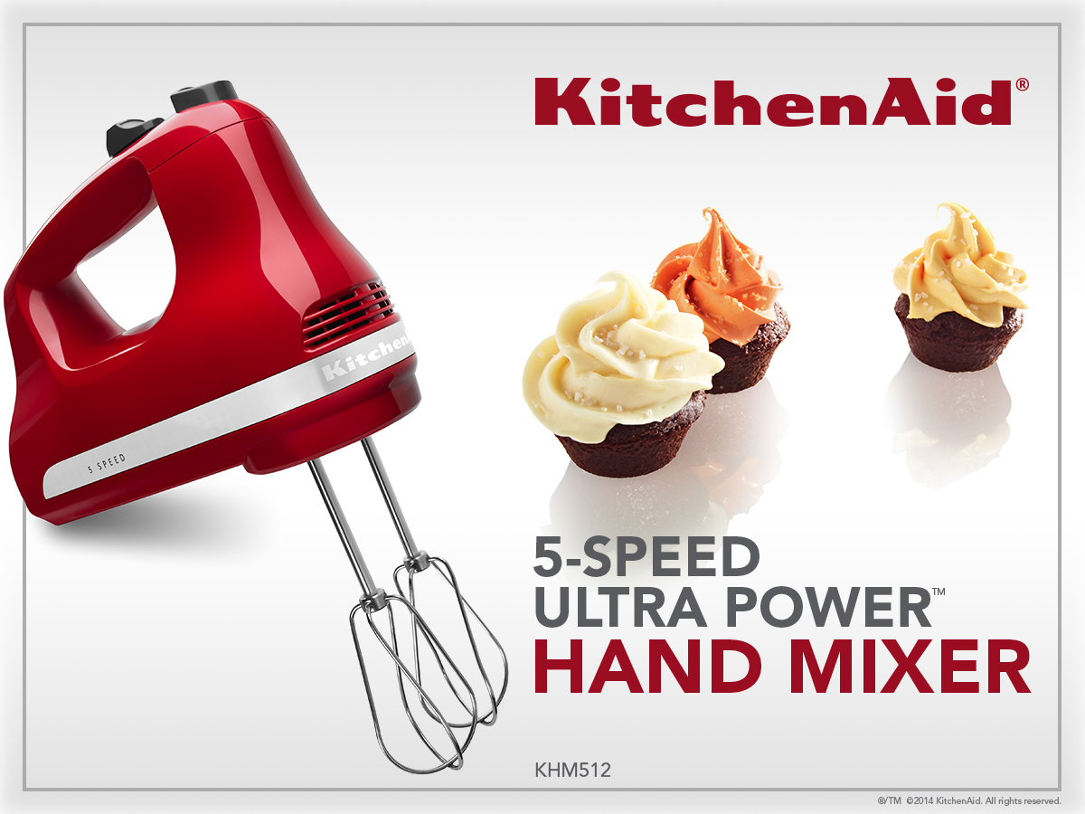 KitchenAid 5Speed Ultra Power Hand Mixer 29.99 (reg. 59.99)