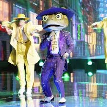 Image result for frog the masked singer
