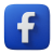 Logo Facebook cliquable pour donner accès au compte Facebook de l’Atelier Mucyol