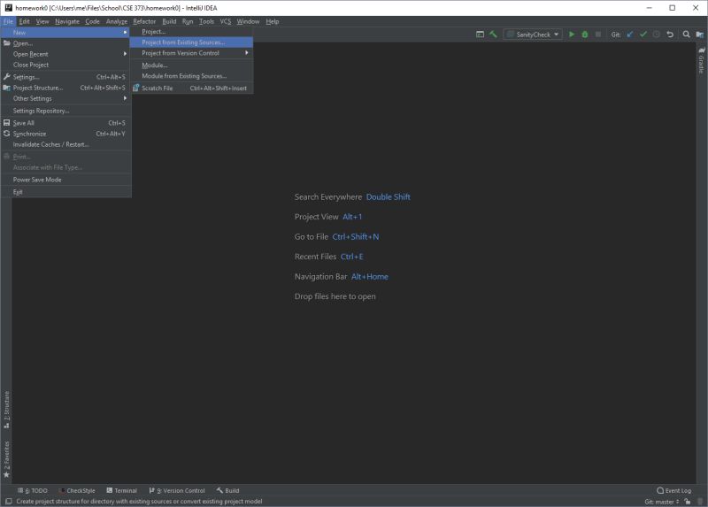IntelliJ Project Import Guide