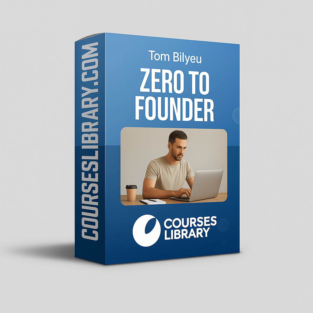 Tom Bilyeu Course – Zero to Founder online entrepreneurship training for aspiring business owners and startup founders
