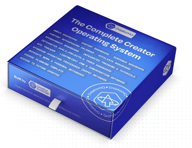 CreatorHQ – The Complete Creator Operating System