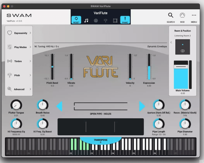Audio Modeling SWAM VariFlute v1.0.1