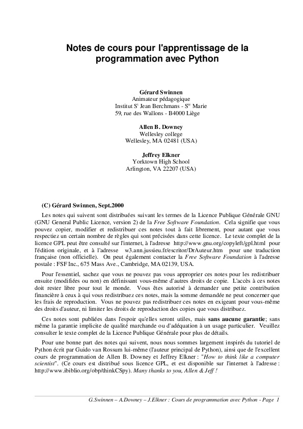 Cours Initiation Python Par L Exemple Coursinfopdf Com - Premium Ocean Background Gallery - Desktop