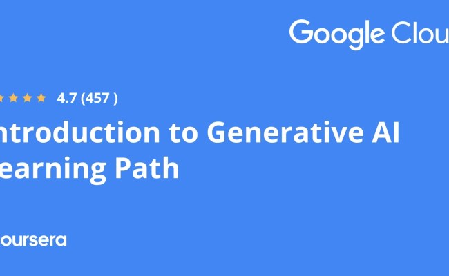 Introduction To Generative AI Learning Path - Coursya