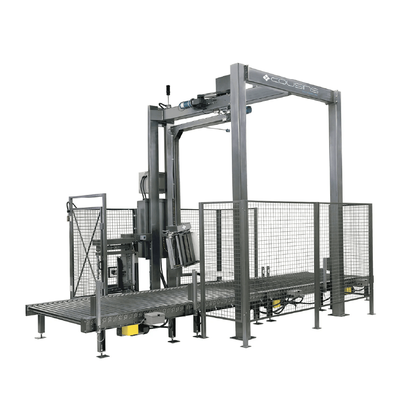 4100-45-OHA Conveyorized Automatic Pallet Wrapper