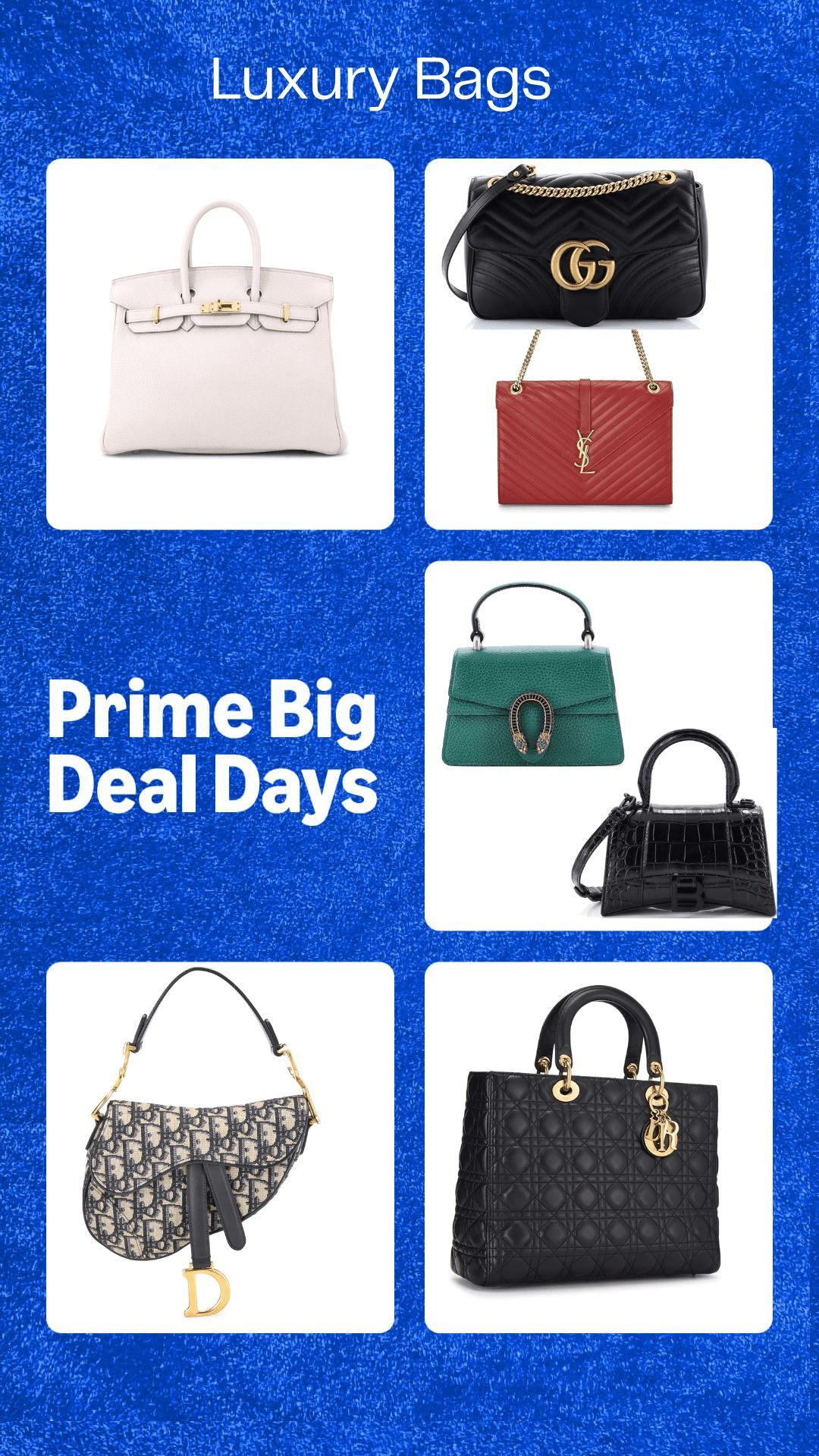 Amazon Prime Big Deal Days 2025

Amazon Luxury Bags

Designer Bag Dupes on Amazon

Affordable Luxury Handbags

Best Amazon Bag Deals