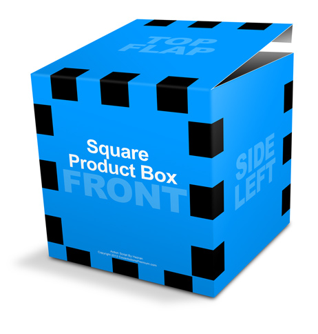 Free square cube box mockup psd set. Cube Box Mock Ups Cover Actions Premium Mockup Psd Template