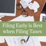 Learn why filing early is best when filing your tax return. | CowderyTax.com #taxes