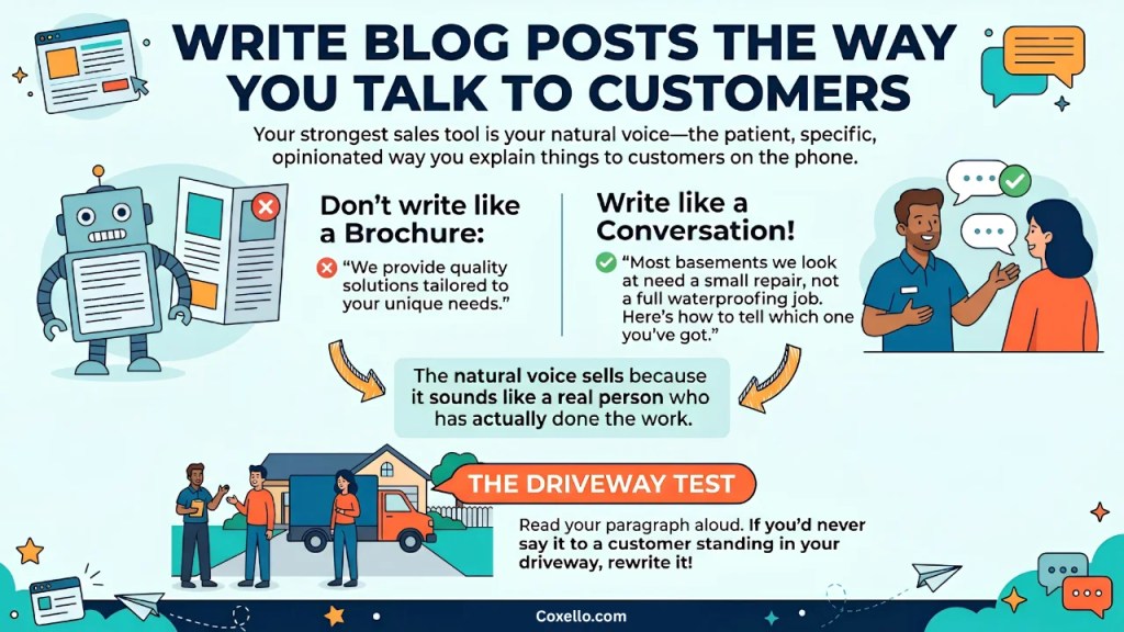 How Blogging Drives Sales: Blog the Way You Talk 