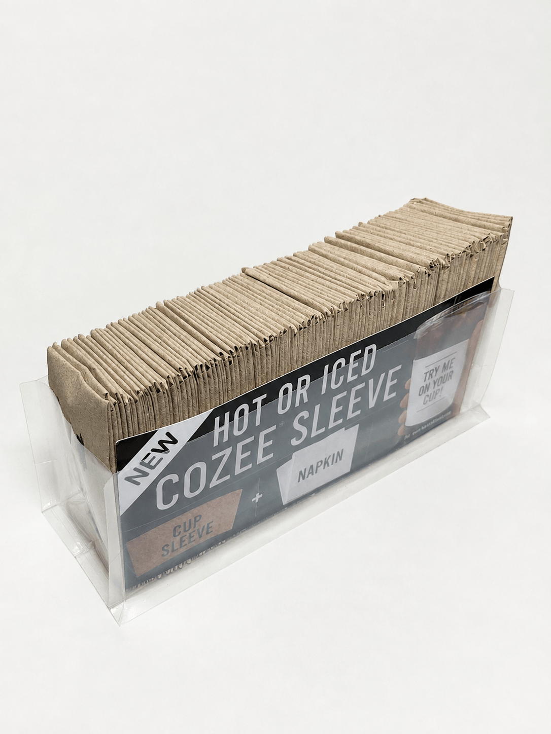100% Recycled Kraft Cozee Sleeve Case (800/ .05 ea.)