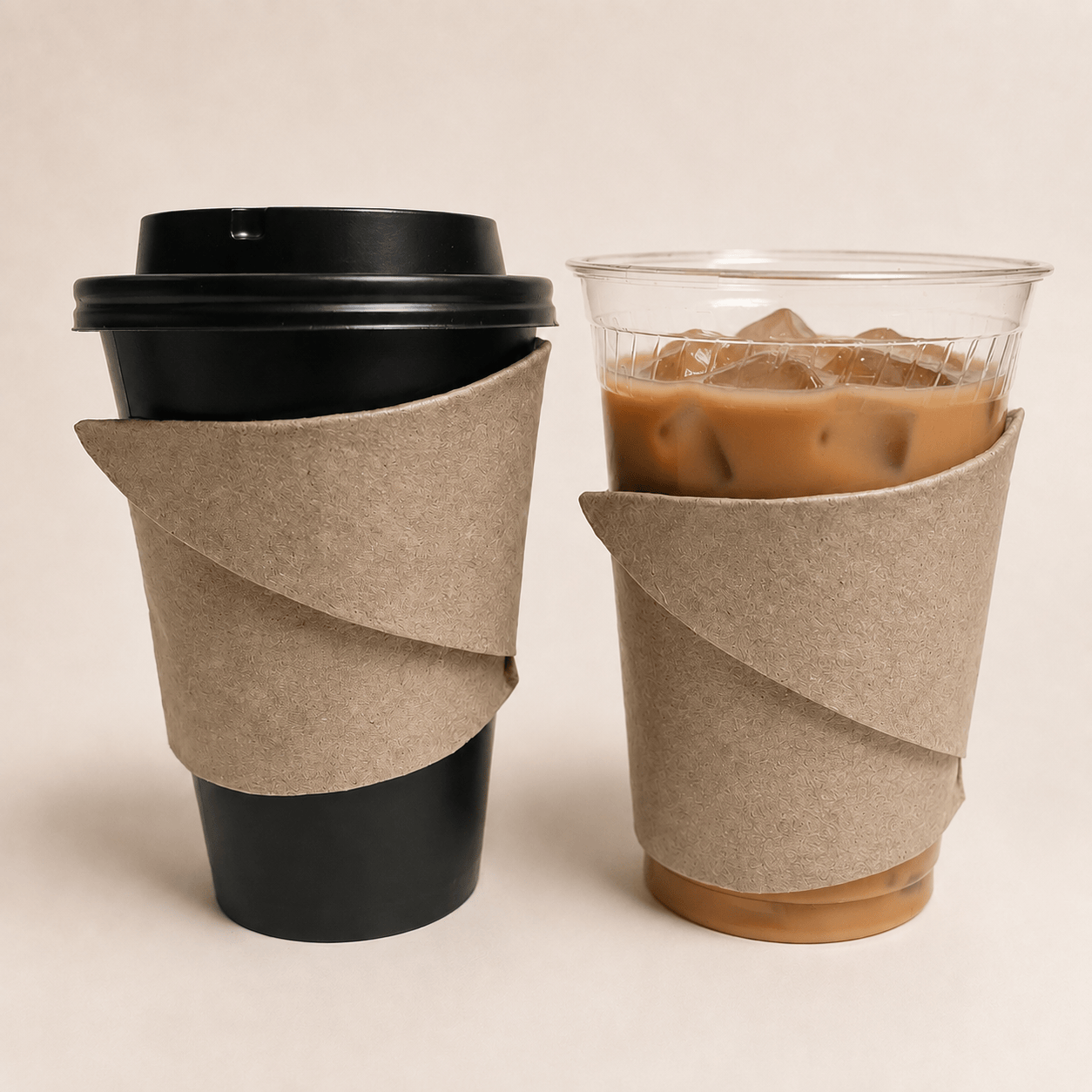 100% Recycled Kraft Cozee Sleeve Case (800/ .05 ea.)
