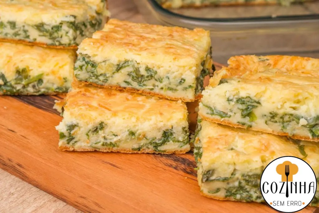 Torta de Frango com Espinafre
