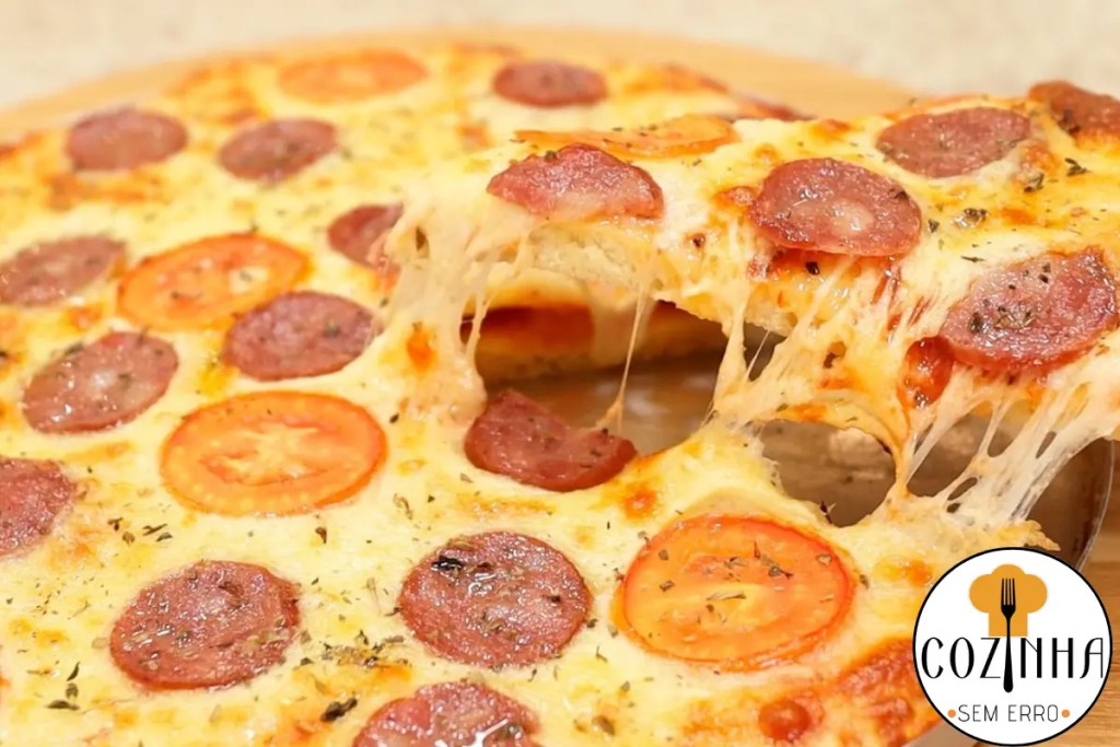 Pizza de Liquidificador