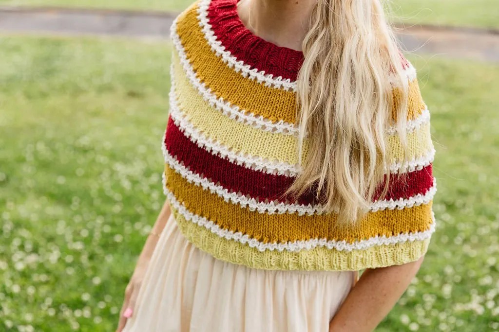 Sunset Breeze Wrap – Free Knitting Pattern - Cozy Nooks Designs
