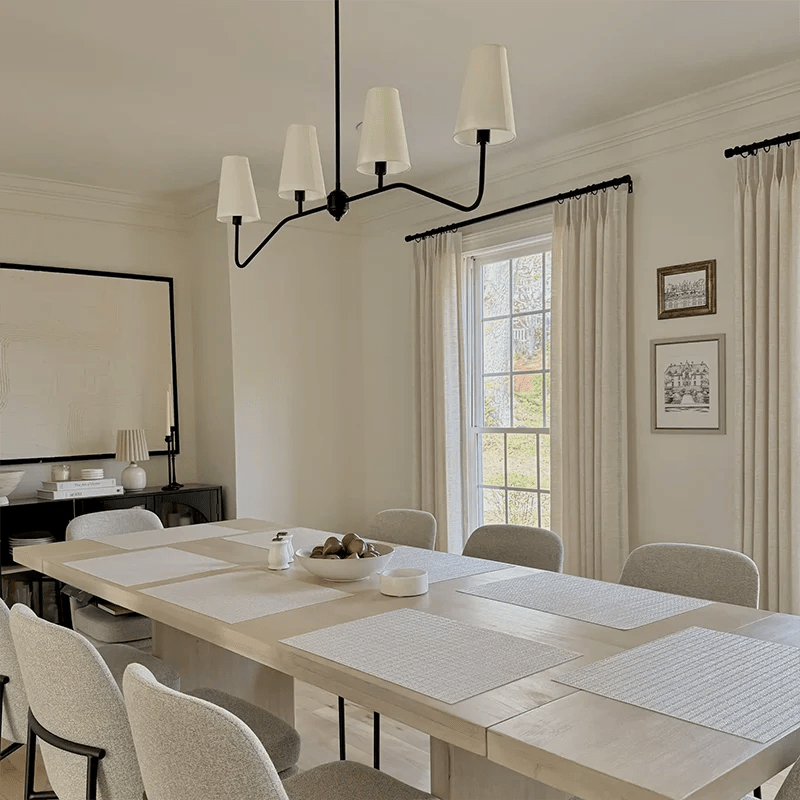 Which type of curtain material has the best thermal insulation?