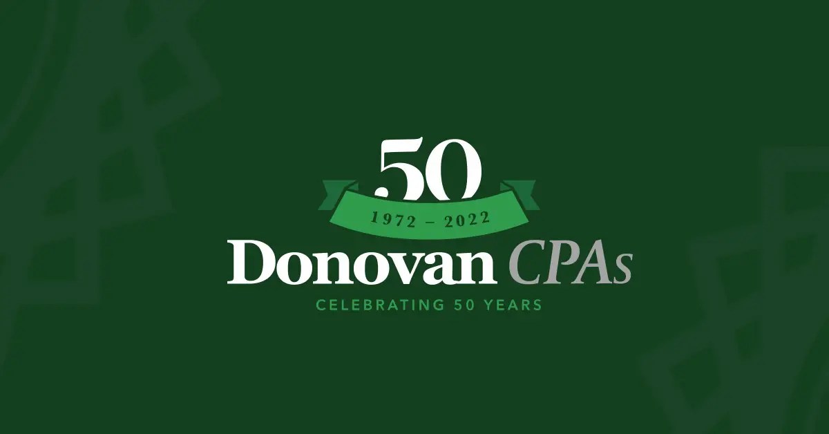 Donovan 50th logo