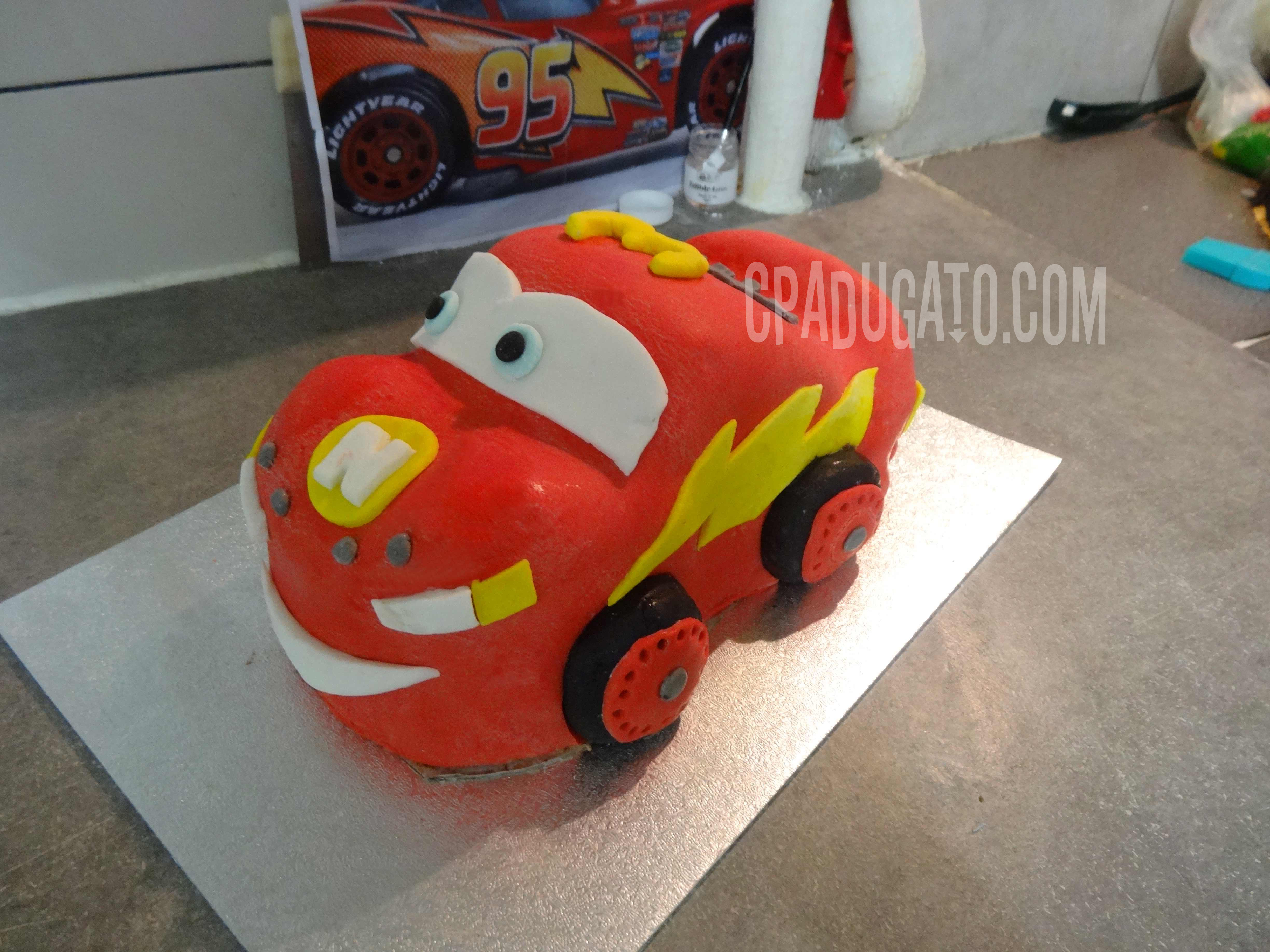 Gâteau Flash Mcqueen