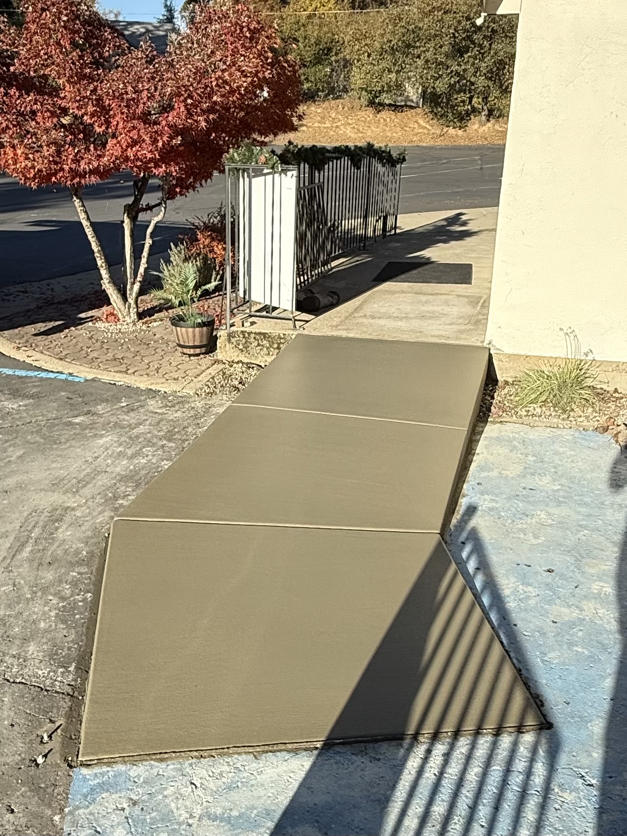 Commercial handicap ramp