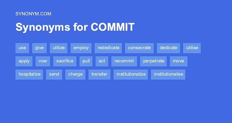Commit Definition Meaning Synonyms Vocabulary Com - Best City Images in Retina
