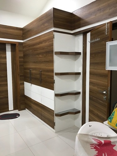 Wall Wardrobe Design In Manjalpur Vdr Vadodara Sunrise Interiors