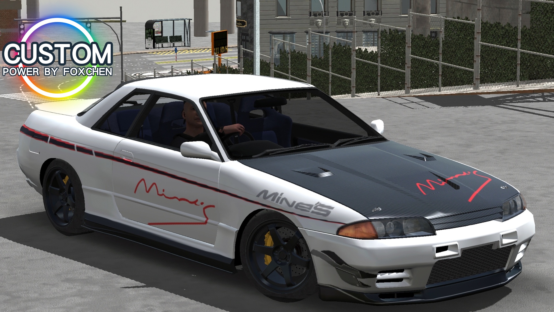 CUS47] Nissan Skyline GT-R mines R32 Perfect Badge custom series
