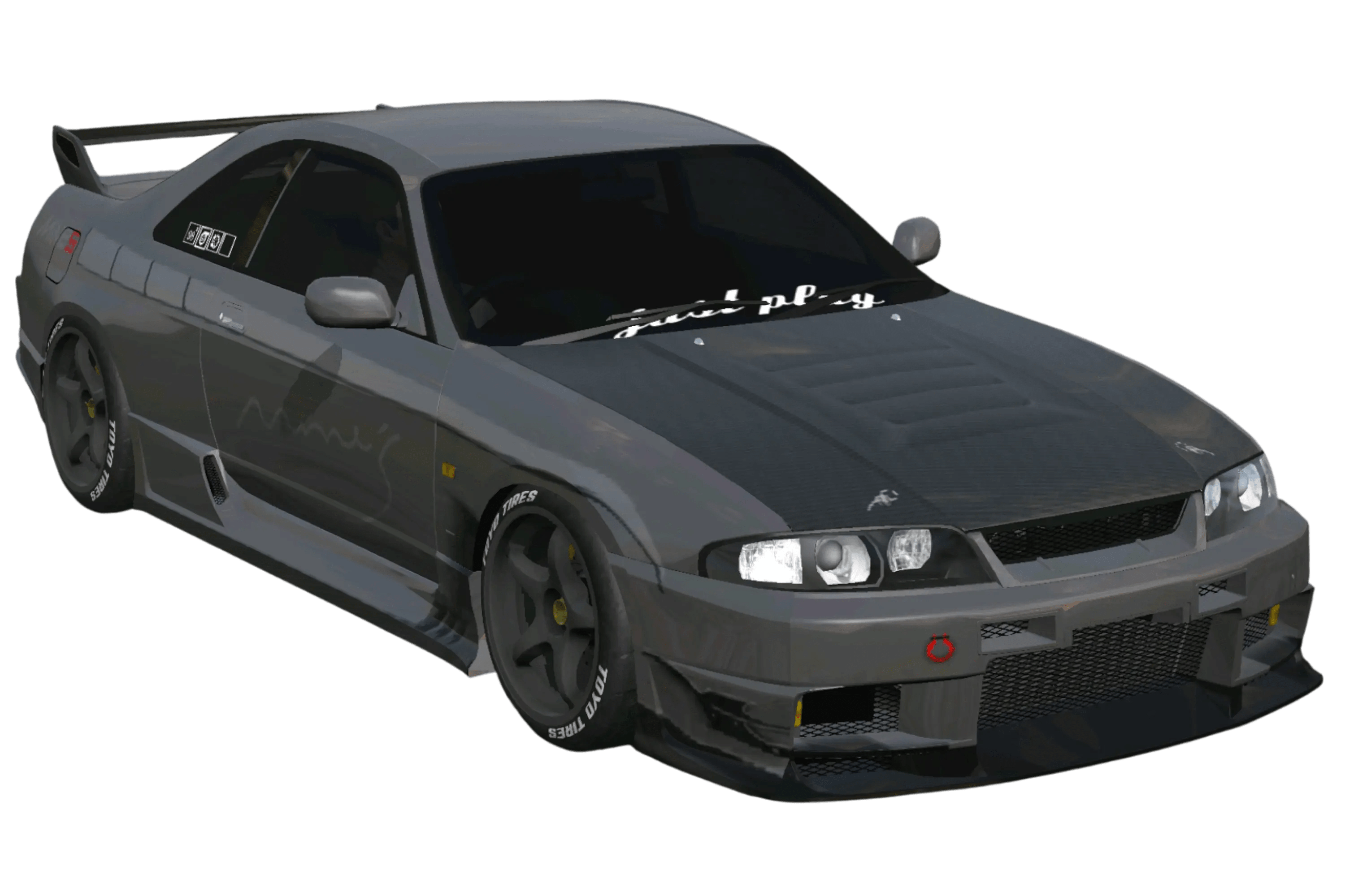 [511]Nissan Skyline GTR R33 Mine's仿套件 街頭改裝風格