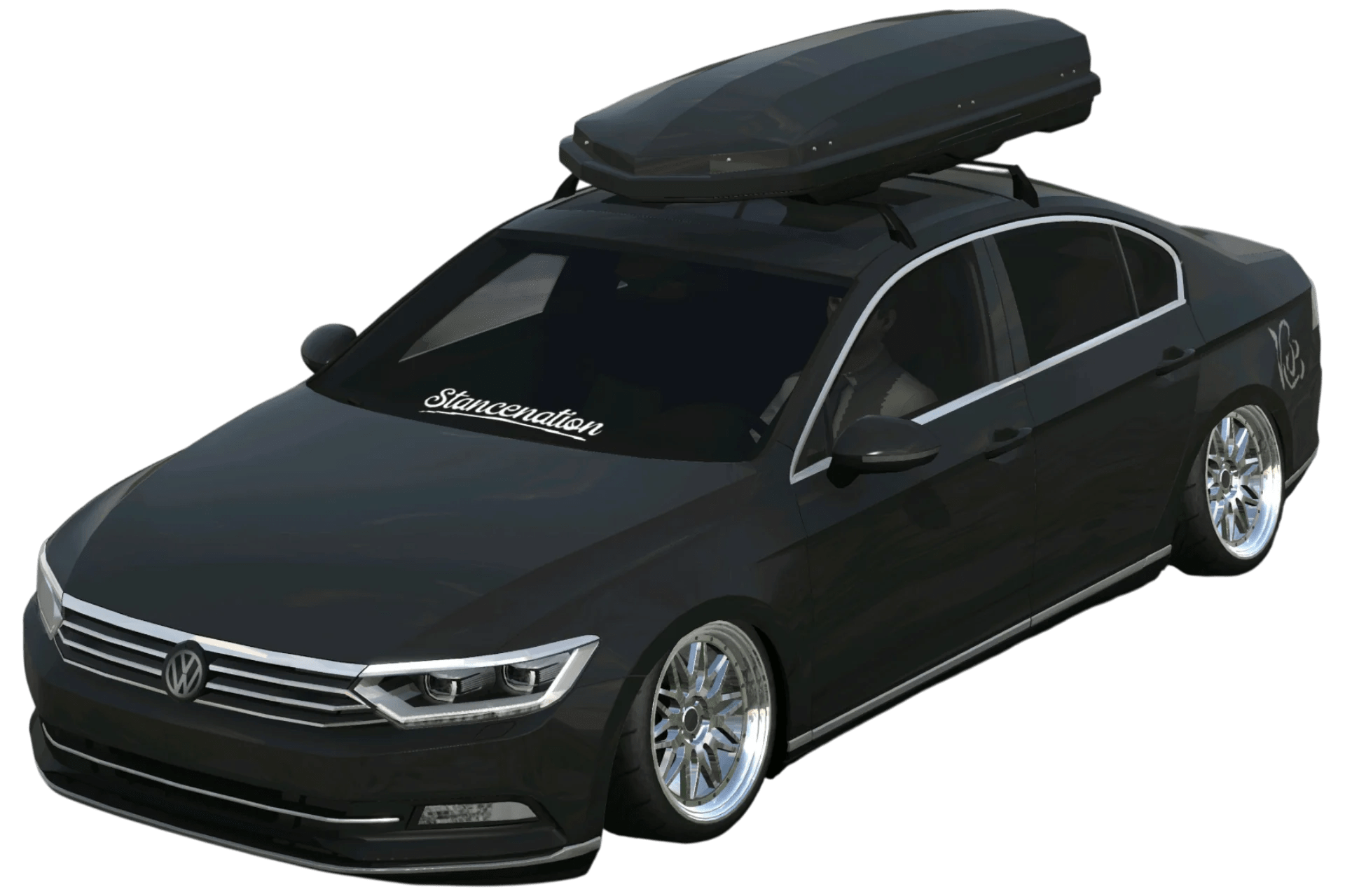 [569]Volkswagen Passat B8 姿態細標 Stance 風格 低趴旅行風