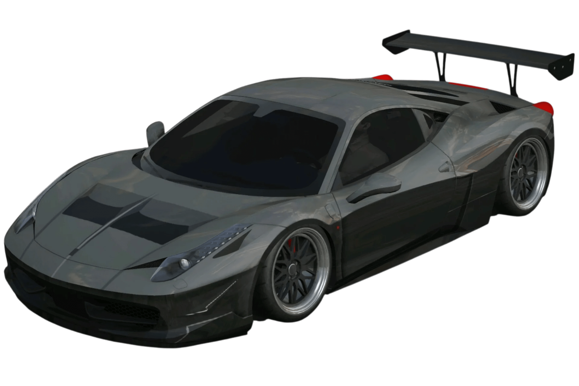 [565]Ferrari 458 Italia LBWK Silhouette 仿寬體套件 姿態風格