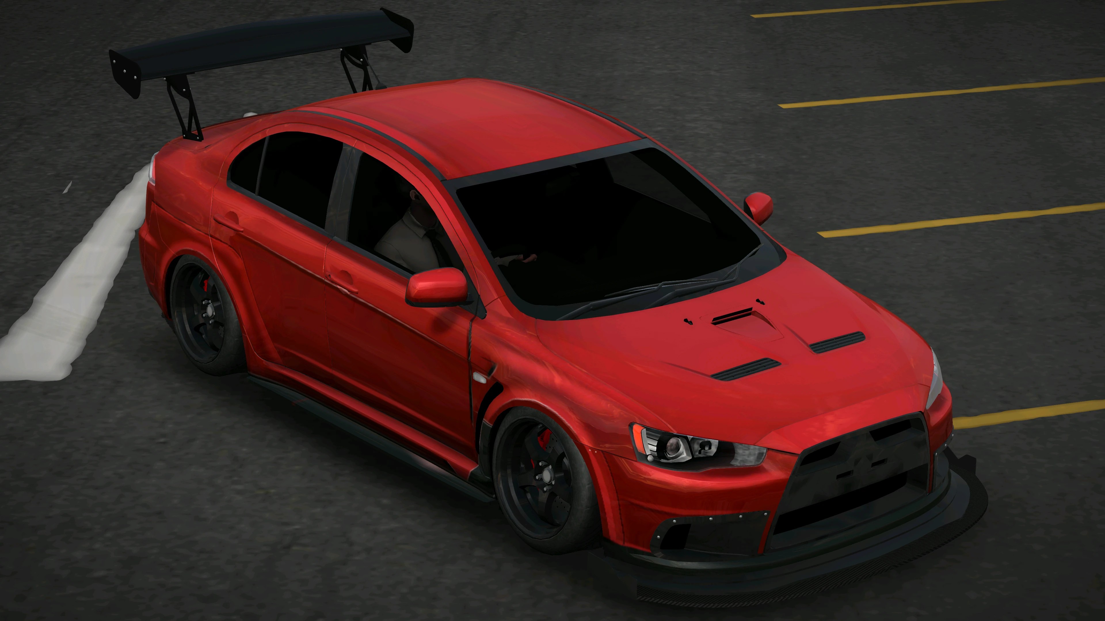 [584]Mitsubishi Lancer Evolution EVO X 仿寬體套件 光影增強 街頭戰鬥風