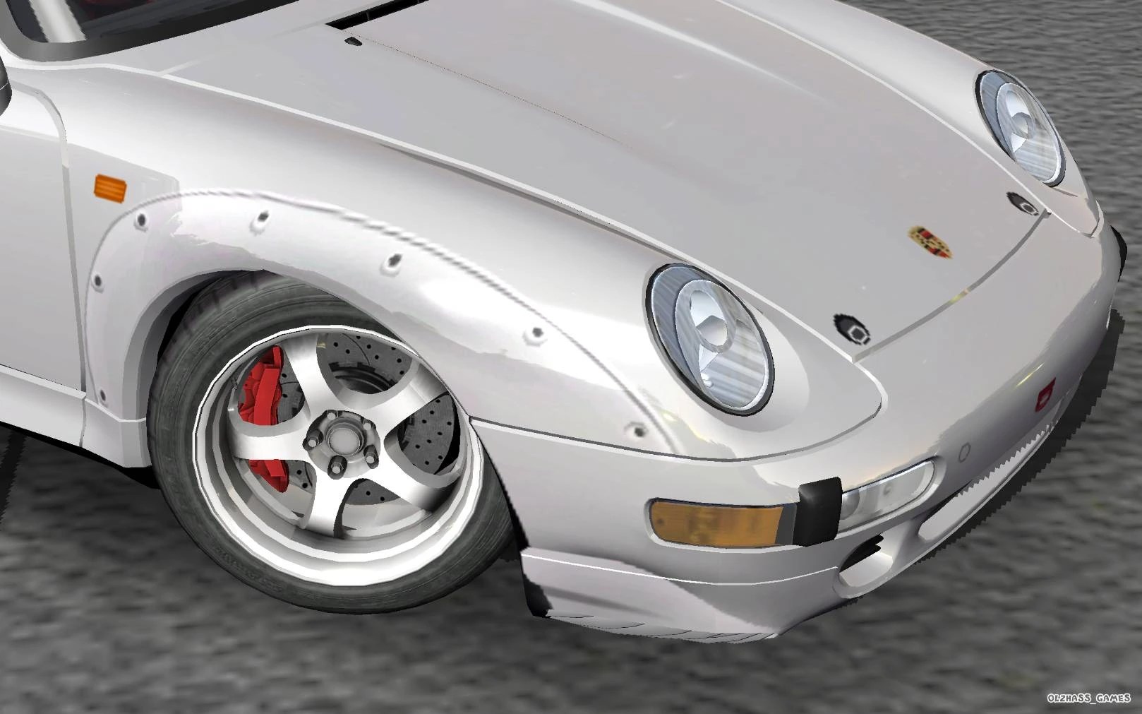 [CUS197]Porsche 911 993 GT2 custom客製化系列