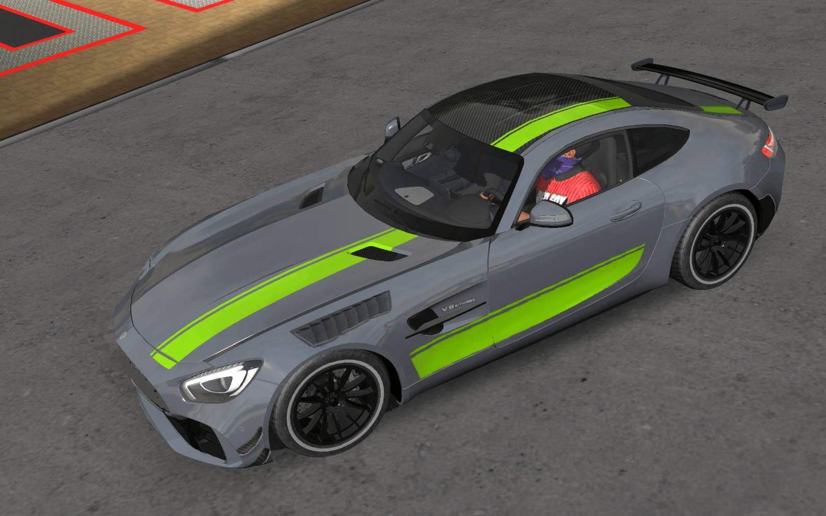 [CUS210]Mercedes AMG GTR Pro custom客製化系列