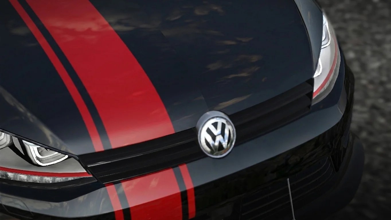 [649]Volkswagan Golf GTI 高清細標 塗裝 前後細標 姿態趴低 街頭戰鬥風