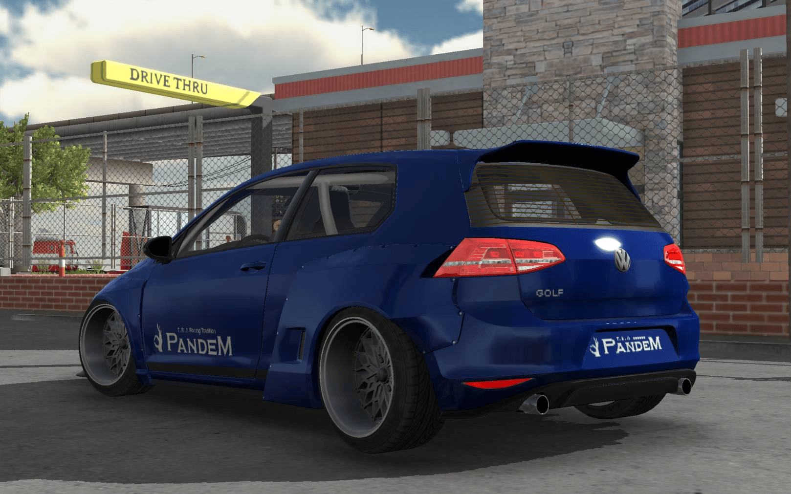 [CUS220]Volkswagan Golf 7 Pandem kits custom客製化系列