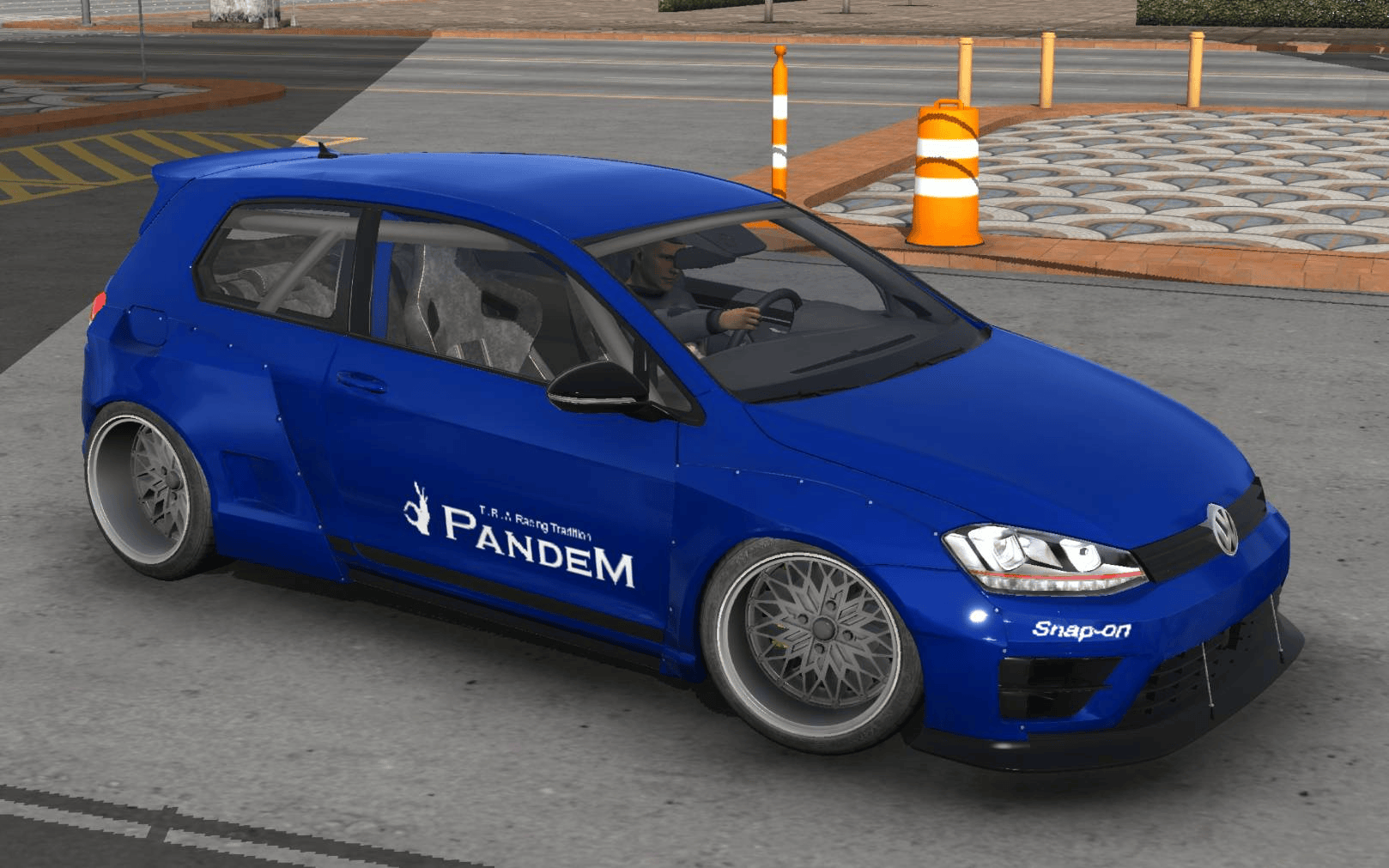 [CUS220]Volkswagan Golf 7 Pandem kits custom客製化系列