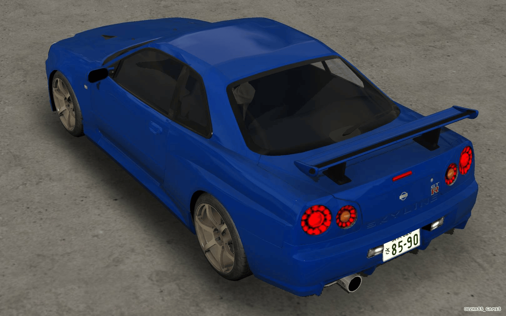 [CUS239]Nissan Skyline GT-R R34 badge rebuild custom客製化系列