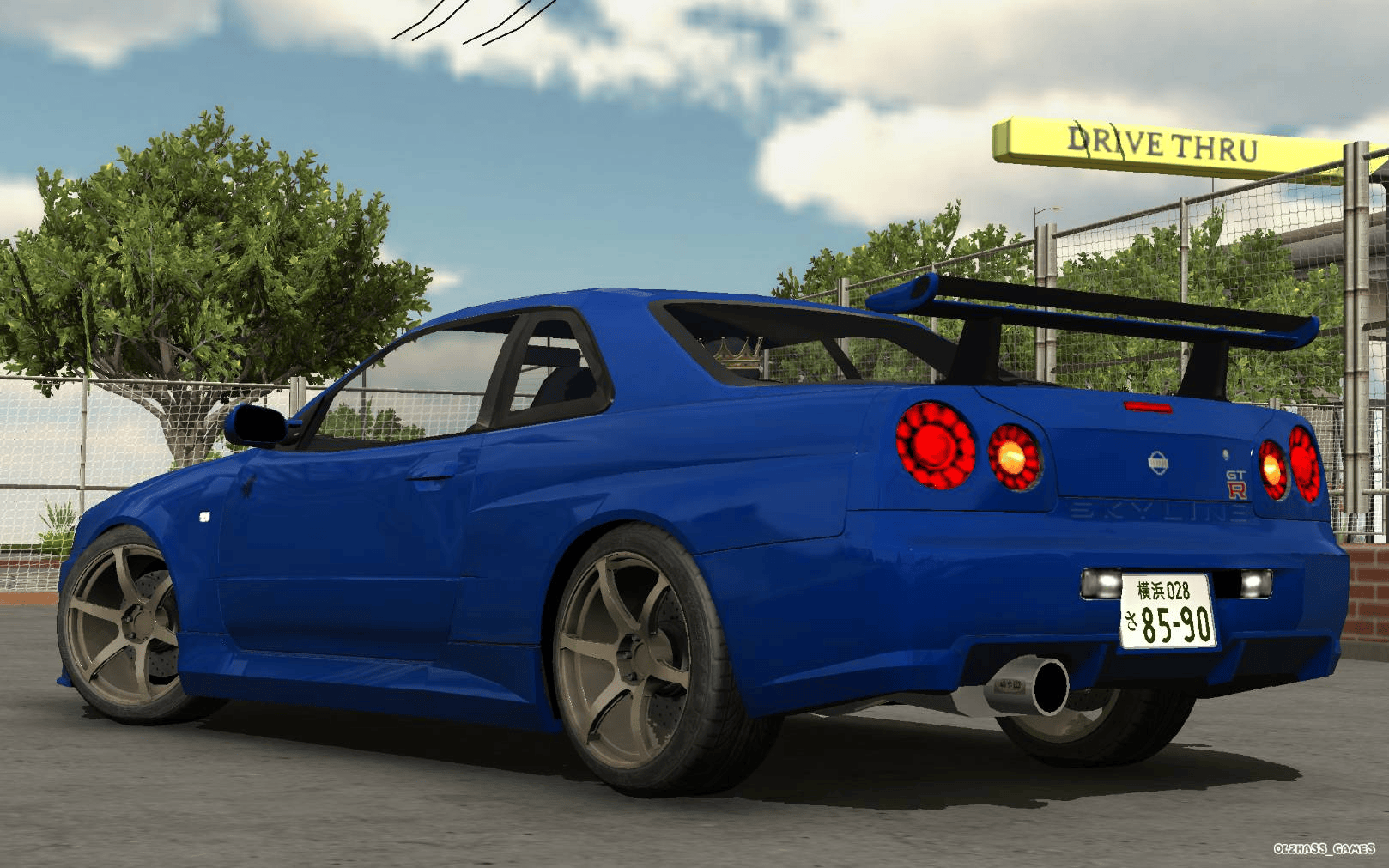 [CUS239]Nissan Skyline GT-R R34 badge rebuild custom客製化系列