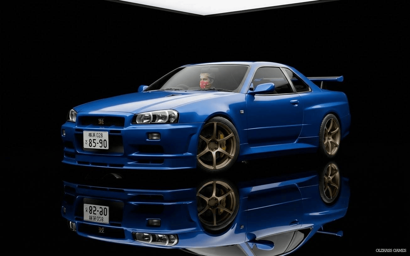 [CUS239]Nissan Skyline GT-R R34 badge rebuild custom客製化系列
