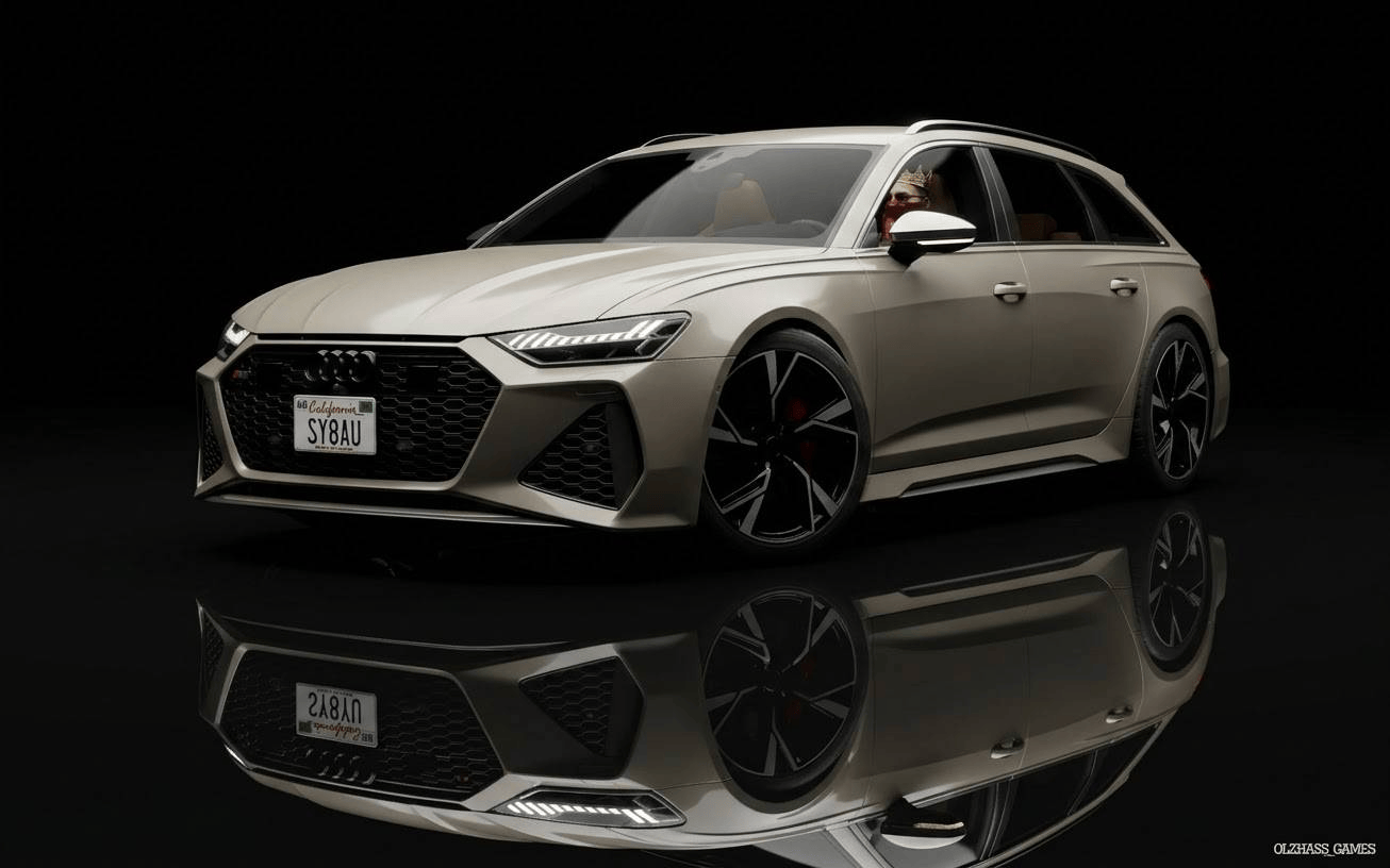 [CUS240]Audi RS6 Avant C8 badge rebuild custom客製化系列