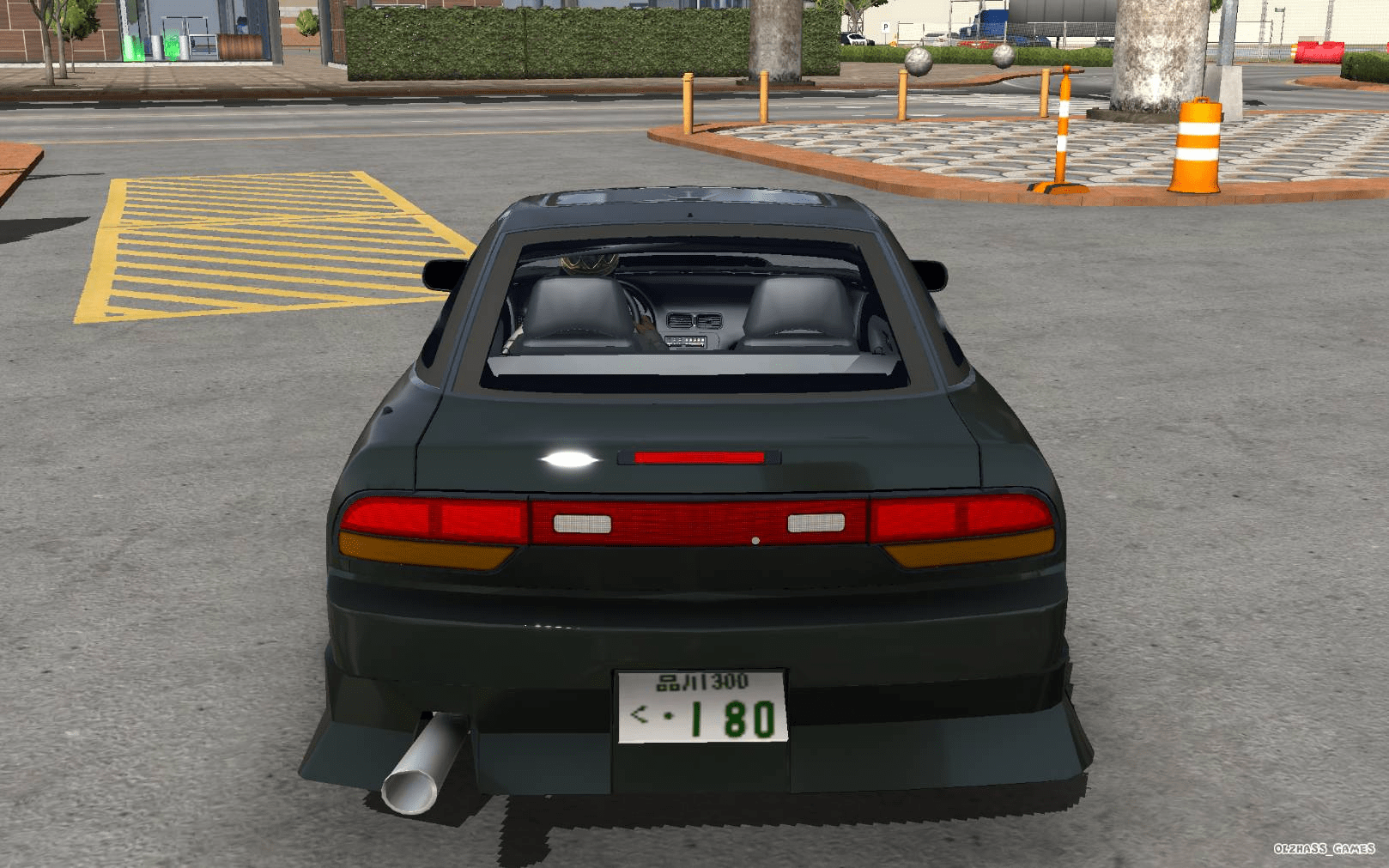 [CUS230]Nissan silvia rps13(180sx) vertex kits 前側牌 後翹牌套件 custom客製化系列