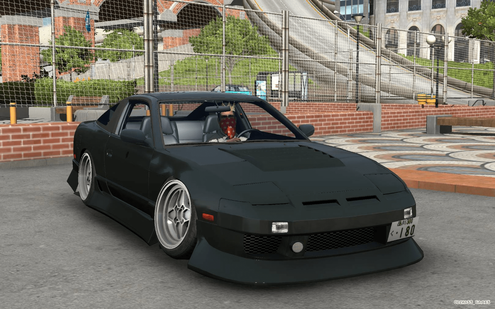 [CUS230]Nissan silvia rps13(180sx) vertex kits 前側牌 後翹牌套件 custom客製化系列