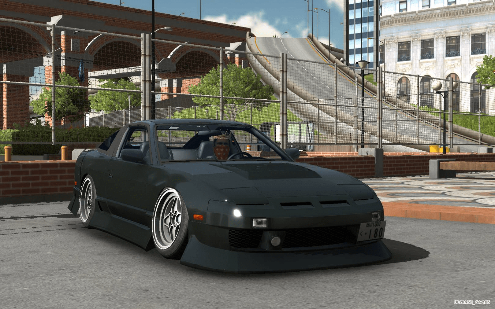 [CUS230]Nissan silvia rps13(180sx) vertex kits 前側牌 後翹牌套件 custom客製化系列