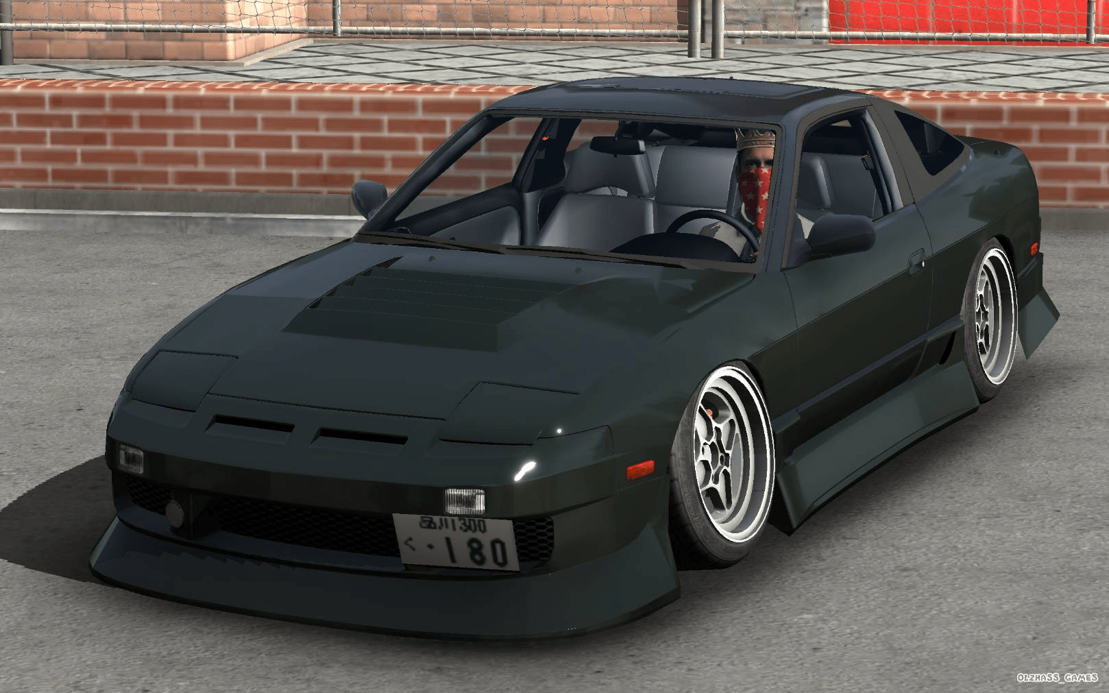 [CUS230]Nissan silvia rps13(180sx) vertex kits 前側牌 後翹牌套件 custom客製化系列